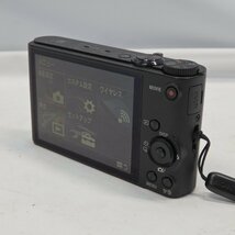 1円～SONY デジタルスチルカメラ Cyber-shot DSC-WX350 ブラック【栃木出荷】_画像3