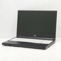 1円～FUJITSU LIFEBOOK A577/R Core i3-7100U 2.4GHz/4GB/HDD500GB/DVD/15インチ/OS無/動作未確認【栃木出荷】_画像1