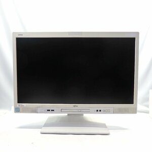 1円～ FUJITSU ESPRIMO K558/T Core i5-8500T 2.1GHz/8GB/SSD256GB/DVD/23.8インチ/OS無/動作未確認【同梱不可】