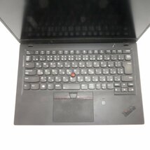 1円～【ジャンク】Lenovo ThinkPad X1 Carbon 2018 Core i5-8350U 1.7GHz/8GB/SSD256GB/14インチ/OS無【栃木出荷】_画像3