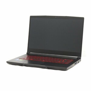 1円～【ジャンク】MSI ゲーミングPC Thin GF63 Core i5-12450H 2GHz/8GB/SSD512GB/15インチ/OS無/RTX 2050【栃木出荷】