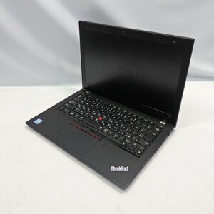 【ジャンク】Lenovo ThinkPad X280 20KE-S5SC00/HDD無/起動不良/12インチ/AC無【栃木出荷】