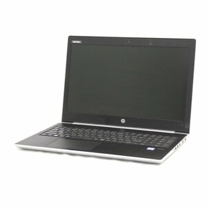 HP ProBook 450 G5 Core i3-7020U 2.3GHz/4GB/SSD256GB/15インチ/OS無/動作未確認【栃木出荷】