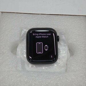 【展示品】Apple Watch 8 GPS+Cellular 45mm SIMフリー 3K639J/A ミッドナイトアルミニウム バンド・磁気充電ケーブル無【栃木出荷】