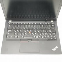 Lenovo ThinkPad X280 Core i3-8130U 2.2GHz/8GB/SSD128GB/12インチ/Windows10Pro【栃木出荷】_画像3