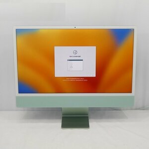 Apple iMac 24インチ M1 2021 Apple M1/16GB/SSD512GB/Mac OS Ventura【同梱不可】