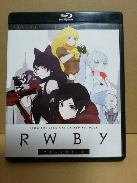 RWBY VOLUME 2　輸入版ブルーレイ　ブルーレイ＋DVD　2枚組