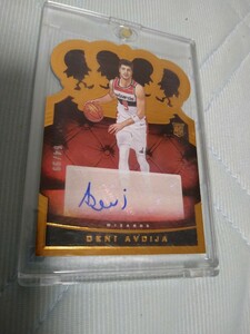 2020-21 panini CROWN ROYAL RC RED AUTO DENI AVDIJA 直筆サイン 99枚限定 64/99 