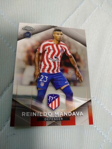 2022-23 Topps Atletico Madrid Chrome REINILDO MANDAVA RC 19/75 75枚限定