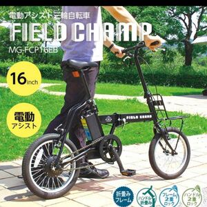 FIELD CHAMP 電動アシスト自転車 FDB16EB 新品未開封
