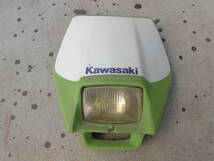 kawasaki　KLX250　外装セット　フェンダー　サイドカバー　ヘッドランプ　シュラウド　テールライト_画像4