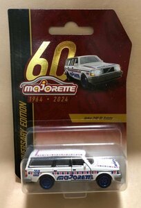 マジョレット　ボルボ　240 エステート　60周年　ミニカー　majorette　同梱可 VOLVO 240 GL ESTATO (Pmpx)