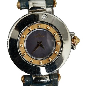 ジャガー ルクルト ランデブー 腕時計 441.5.01 メタル レザー レディース JAEGER-LECOULTRE 【中古】
