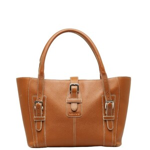 Loebe Mudbag Tote Bag Brown Leather Ladies Loewe [Используется]