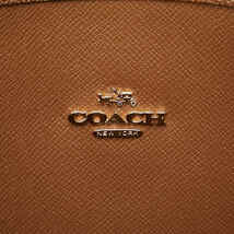 コーチ シグネチャー リバーシブル トートバッグ F36658 ベージュ ブラウン PVC レディース COACH 【中古】_画像8