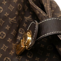 ルイ ヴィトン モノグラム イディール ロマンス ショルダーバッグ M56699 フザン ブラウン キャンバス レザー LOUIS VUITTON 【中古】_画像6