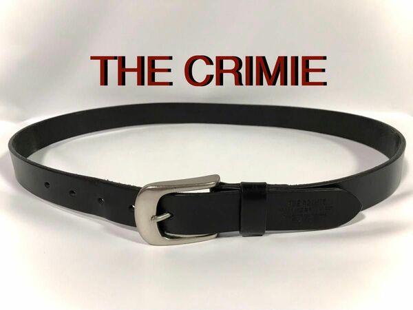 THE CRIMIE ベルト　34インチ 革ベルト　ブラック　クライミー　レザー