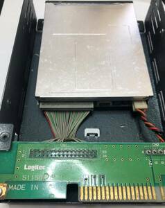 NEC　PC-9801/PC-9821パソコン用　Logitec　LFD-31F　FD1138　外付FDユニット　部品取り