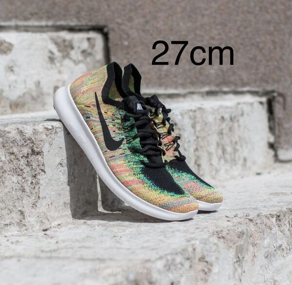 NIKE ナイキ FREE RN FLYKNIT 2017 フリーラン フライニット 2017 27cm free run 稀少 GYAKUSOU