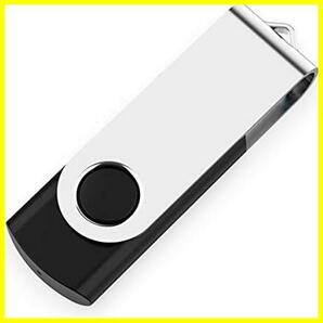 ★64G-3.0_1個ブラック★ KEXIN USBメモリ 64GB USB 3.0 高速 USBメモリースティック 360°回転式 Windows PCに対応の画像8