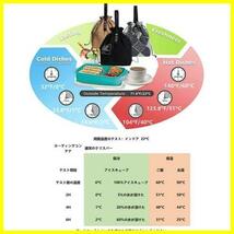 ★Medium_ブルー★ ランチバッグ，お弁当袋，巾着バッグ，保冷バッグ，コットンキャンバス生地，冷蔵トートバッグ_画像6