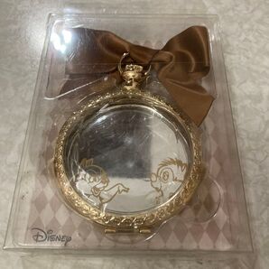 新品 チップとデール コンパクトミラー ディズニー ブラウン