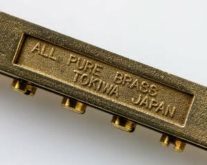 TOKIWA製　ALL PURE BRASS TOM Bridge チューンオーマチックブリッジ ブラス素材　貴重品　ジャパンヴィンテージ