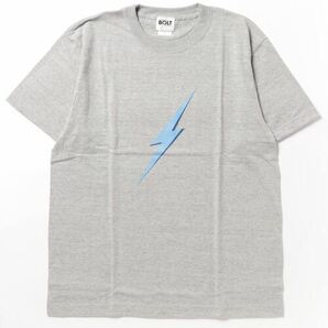 【新品未使用】 LIGHTNING BOLT ライトニングボルト 半袖Tシャツ L 定番 グレー SURF TEAM Hawaii イナズマ カジュアル ストリート サーフの画像3