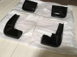 [ new goods / unused ] Honda original N-BOXen box JF1 JF2 mudguard front and back set crystal black pearl NH731P N box HONDA