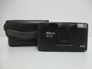 中古 カメラ Nikon ニコン AF600 Nikon Lens 28mm 1:3.5 Macro ※通電のみ確認済 ／H