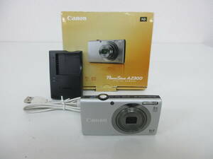 中古 カメラ キヤノン CANON コンパクトデジタルカメラ PowerShot A2300 PC1732 ZOOM LENS 5× 5.0-25.0mm 1:2.8-6.9 ※通電のみ確認済 ／I