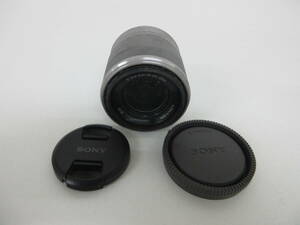 中古 カメラレンズ SONY ソニー Eマウントレンズ SEL1855 E 3.5-5.6 18-55mm OSS ※動作未確認 ／C