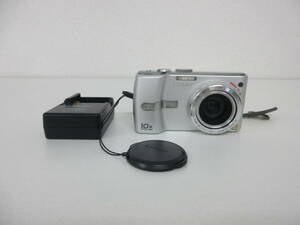 中古 カメラ Panasonic パナソニック LUMIX DMC-TZ1 1:2.8-4.2/5.2-52 デジタルカメラ 充電器付き ※通電のみ確認済 ／N