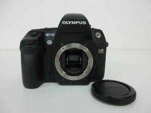 中古 カメラ OLYMPUS オリンパス E-5 ボディ デジタル一眼カメラ ※通電のみ確認済 ／L