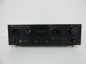 中古 DENON デノン プリメインアンプ オプティカルクラスA PMA-590 音響機器 ブラック※通電のみ確認済／J