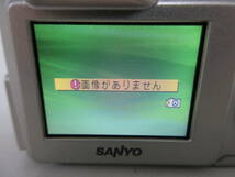 中古 カメラ SANYO DSC S５型 デジタルカメラ ※通電のみ確認済　／A_画像8