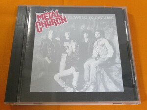 ♪♪♪ メタル・チャーチ Metal Church 『 Blessing In Disguise 』輸入盤 ♪♪♪