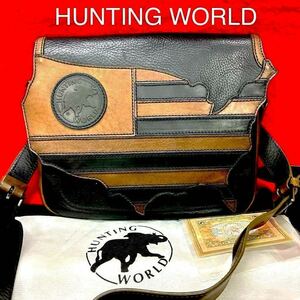 創立50周年記念限定アニバーサリーコレクション・数量限定生産◆OLD GLORY◆ショルダーバッグ★HUNTING WORLD