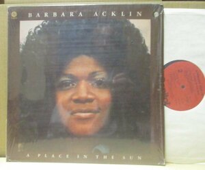 BARBARA ACKLIN/A PLACE IN THE SUN/