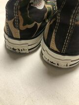  CONVERSE コンバース　カモフラ　迷彩　83 ビンテージ　チャックテーラー　MADE IN USA アディクト 7_画像8