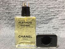 G4C319◆新品同様◆ シャネル CHANEL エゴイスト プラチナム EGOISTE PLATINUM オーデトワレ EDT 香水 100ml_画像2