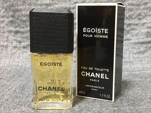 G4C335◆新品同様◆ シャネル CHANEL エゴイスト プールオム EGOISTE POUR HOMME オードゥトワレット EDT 香水 50ml