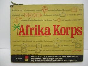 Afrika Korps ドイツアフリカ軍団 ボードゲーム　[Dass0331]