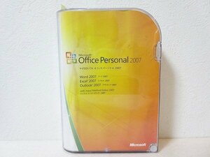 Microsoft オフィスパーソナル　2007ソフト/ad-K-42-5068-.35/マイクロソフト/ソフトウェア/ビジネス/オフィス用ソフト/アプリケーション