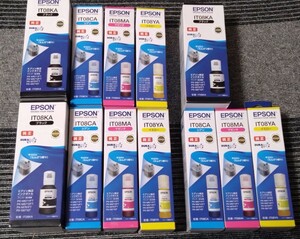 【送料無料・期間長め】EPSON えんぴつ削り　４色×３セット　純正インク IT08CA IT08KA IT08MA IT08YA エプソン 