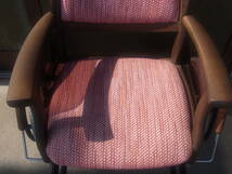 (B819) shirakawa ホイールチェア S-321-W2 ロートレック 飛騨 シラカワ 家具 木製 車椅子 介護 ダイニング 椅子 ナラ レッドオーク_画像3