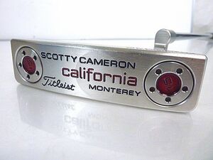t192 良品 SCOTTY CAMERON スコッティキャメロン California MONTEREY カリフォルニア モントレー 33インチ ゴルフ パター タイトリスト