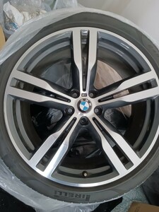 5J BMW G11 7シリーズ 4本セット 純正アルミホイール　245/40R20(2本)、275/35R20(2本)ピレリ夏タイヤ付&新品未使用夏タイヤ4本付