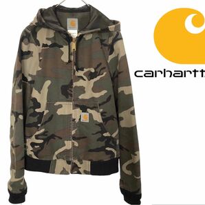 Carhartt カーハート 古着 アクティブジャケットカモフラージュ柄 迷彩