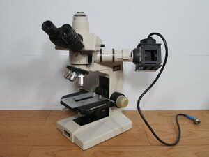 ☆【1F0315-7】 Nikon ニコン 双眼顕微鏡 OPTIPHOT レンズの詳細は本文にて。 ジャンク
